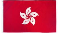 Hong Kong  Printed Polyester Flag 3ft by 5ft