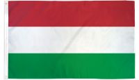 Hungary Printed Polyester Flag 2ft by 3ft