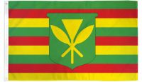 Kanaka Maoli Printed Polyester Flag 3ft by 5ft