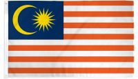 Malaysia Printed Polyester Flag 2ft by 3ft