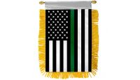 Thin Green Line Mini Banner