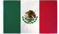 Mexico  Printed Polyester Flag Size 5ft by 8ft