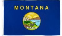 Montana Printed Polyester Flag 2ft by 3ft