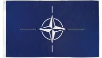 Nato  Printed Polyester Flag 3ft by 5ft