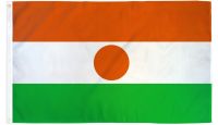 Niger  Printed Polyester Flag 3ft by 5ft