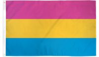 Pansexual  Printed Polyester Flag 3ft by 5ft