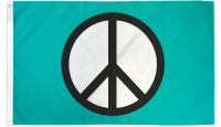 Peace Standard Printed Polyester Flag 3ft by 5ft