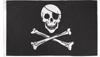 Pirate Regular Printed Polyester Flag 3ft by 5ft