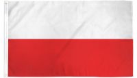 Poland Printed Polyester Flag 2ft by 3ft