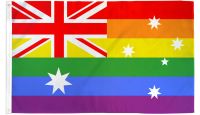 Australia Rainbow Printed Polyester Flag 3ft by 5ft