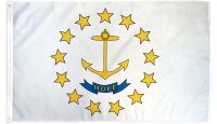 Rhode Island Printed Polyester Flag 2ft by 3ft