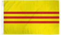 South Vietnam Printed Polyester Flag 2ft by 3ft