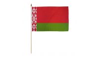 Belarus 12x18in Stick Flag