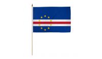 Cape Verde 12x18in Stick Flag