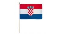 Croatia 12x18in Stick Flag