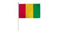 Guinea 12x18in Stick Flag