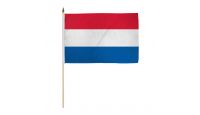 Netherlands 12x18in Stick Flag