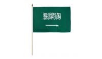 Saudi Arabia 12x18in Stick Flag