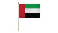 United Arab Emirates 12x18in Stick Flag