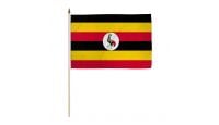 Uganda 12x18in Stick Flag