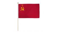 USSR (Russia) 12x18in Stick Flag