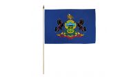 Pennsylvania 12x18in Stick Flag