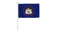 Utah 12x18in Stick Flag