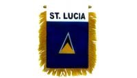 St. Lucia Mini Banner