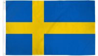 Sweden Printed Polyester Flag 2ft by 3ft