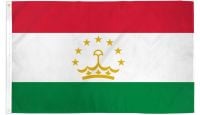 Tajikistan Printed Polyester Flag 2ft by 3ft