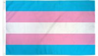 Transgender Printed Polyester Flag 3ft by 5ft