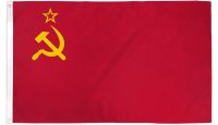 USSR Russia Printed Polyester Flag 2ft by 3ft