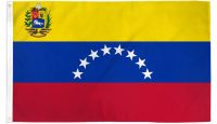 Venezuela Printed Polyester Flag 2ft by 3ft