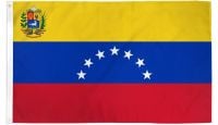 Venezuela 7 Star   Printed Polyester Flag 3ft by 5ft