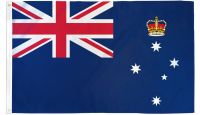 Victoria  Printed Polyester Flag 3ft by 5ft