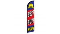 Best Buys Here Windless Banner Flag