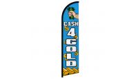 Cash 4 Gold Windless Banner Flag