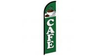 Cafe (Green) Windless Banner Flag