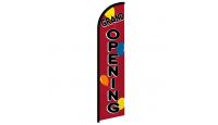 Grand Opening (Balloons) Windless Banner Flag