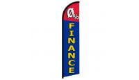 0 Percent Finance Windless Banner Flag