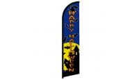 Happy Halloween (Blue) Windless Banner Flag