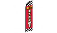 Auto Alarms (Red Checkered) Windless Banner Flag