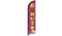 Donuts (Pink) Windless Banner Flag