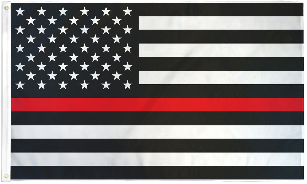 Thin Red Line Flag