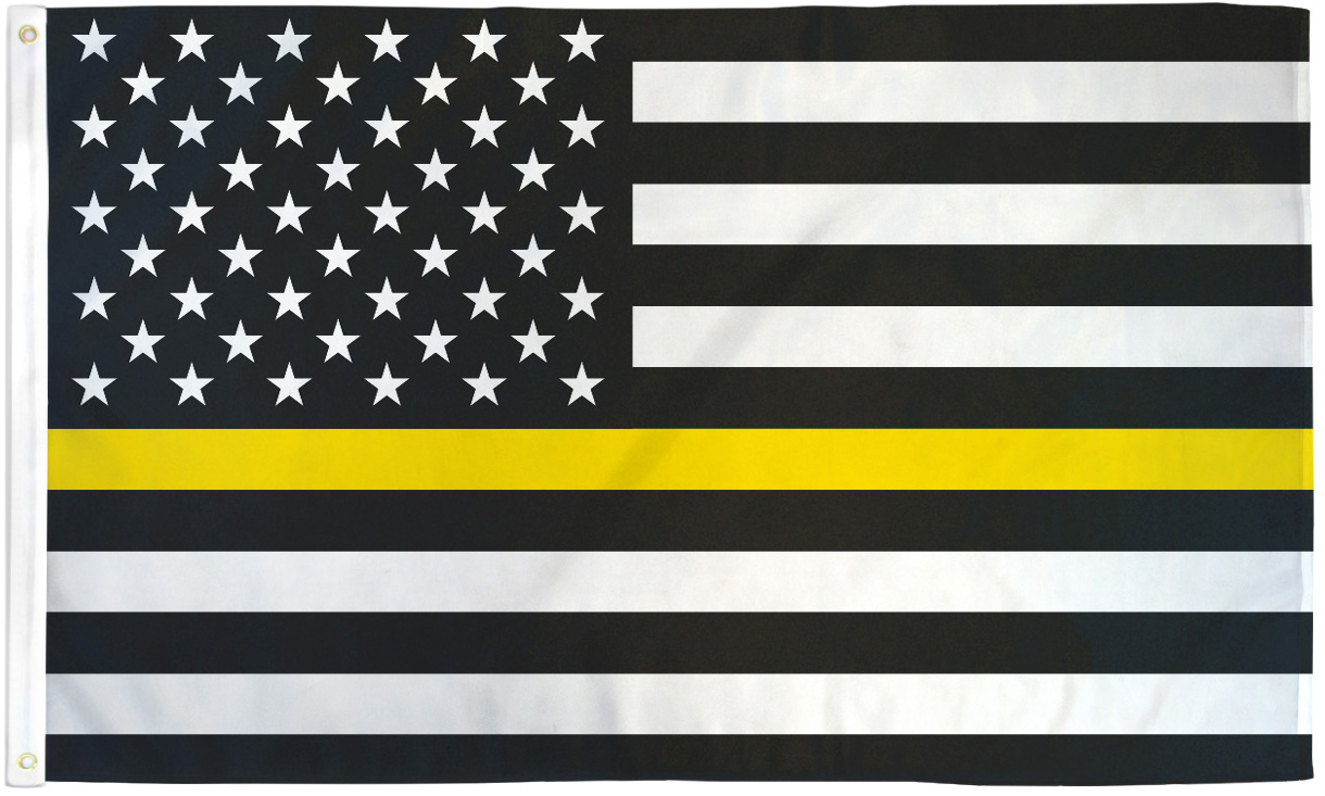 Thin Yellow Line Flag