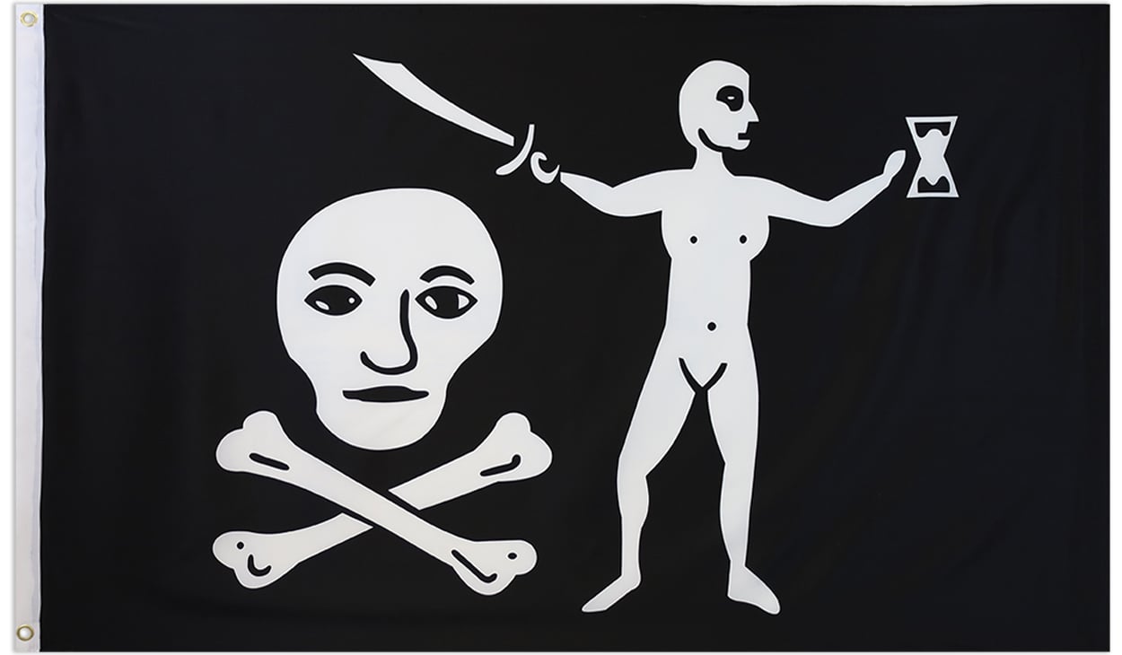 Pirate Dulaien 3x5ft Pirate Flag